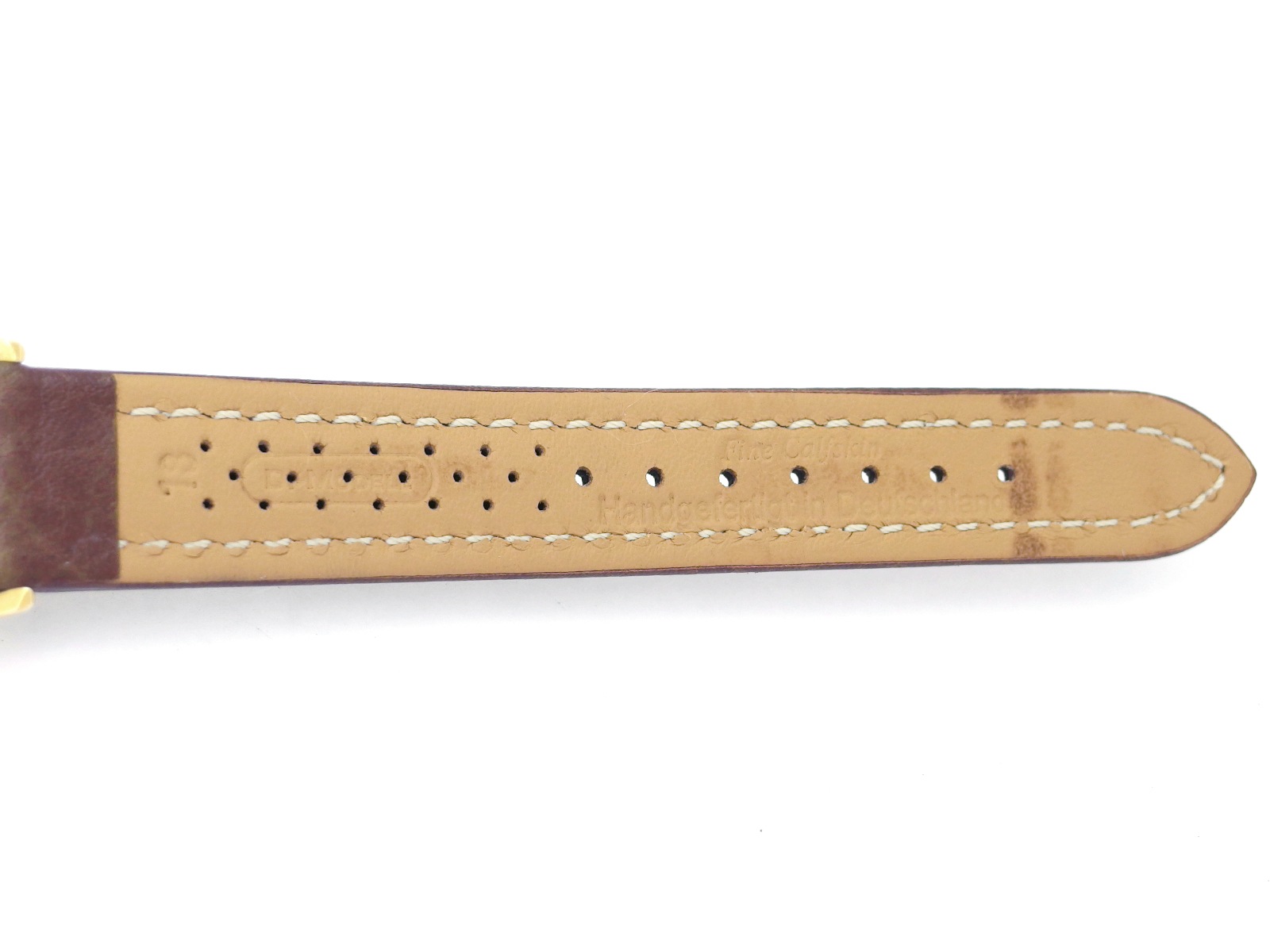 レビュートーメン クリケット 8022001 金メッキ アラーム 手巻 OH済 1995年頃 USED