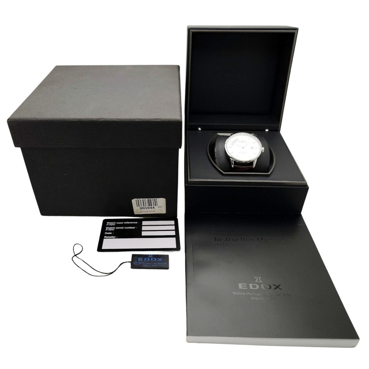 エドックス  Les Vauberts（レ・ヴォベール） デイデイト 83007 自動巻 OH済 USED