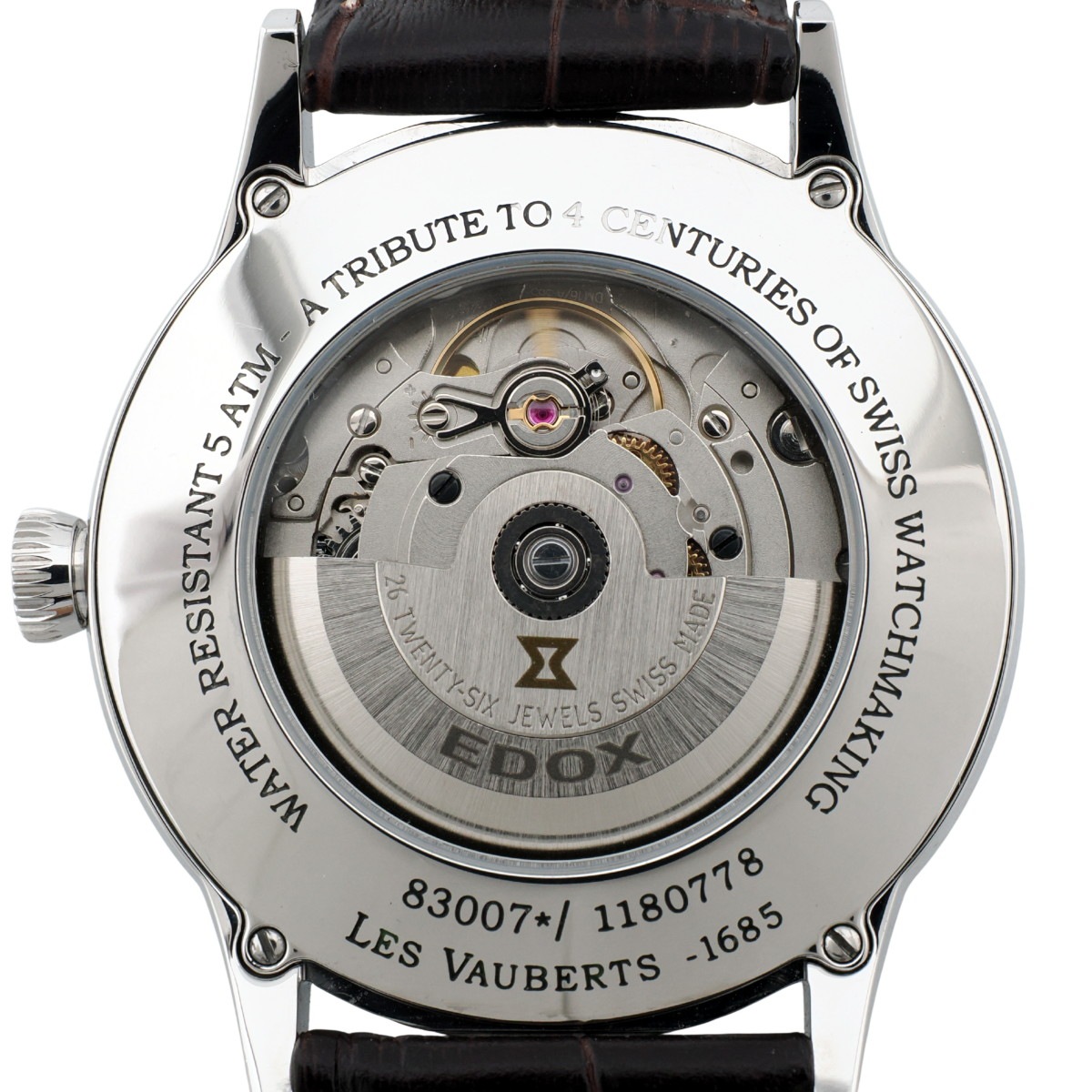 エドックス  Les Vauberts（レ・ヴォベール） デイデイト 83007 自動巻 OH済 USED