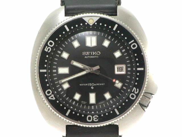 セイコー ダイバー セカンド 植村直己モデル 6105-8110 自動巻 昭和50年製