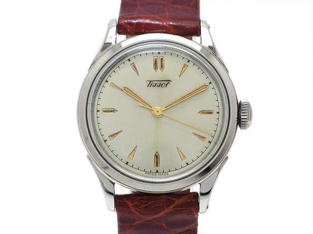 ティソ 6713-8 6714 Cal.27B21 16石手巻 OH済 1953年製