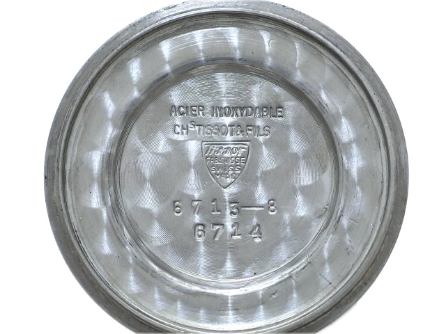 ティソ 6713-8 6714 Cal.27B21 16石手巻 OH済 1953年製