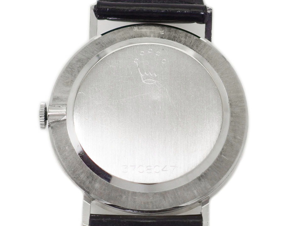 ロレックス チェリーニ メンズ Ref.3833 18金ホワイトゴールド Cal.1600 手巻 OH済 1973年製 Rolex