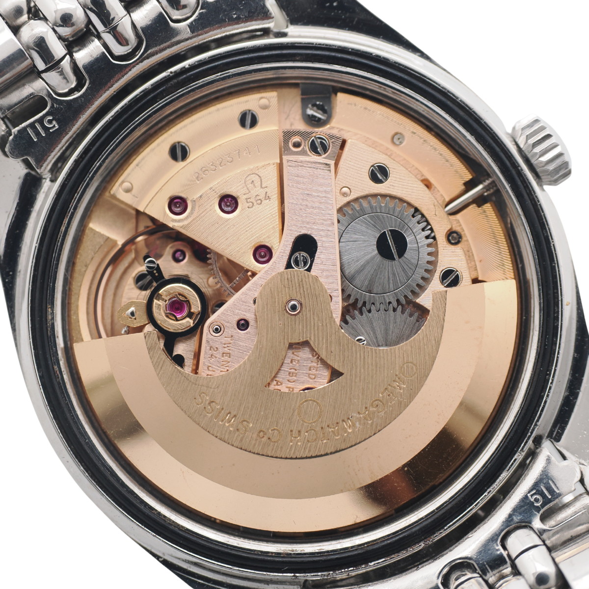 オメガ シーマスター クロノメーター 168.024 純正ブレス Cal.564 自動