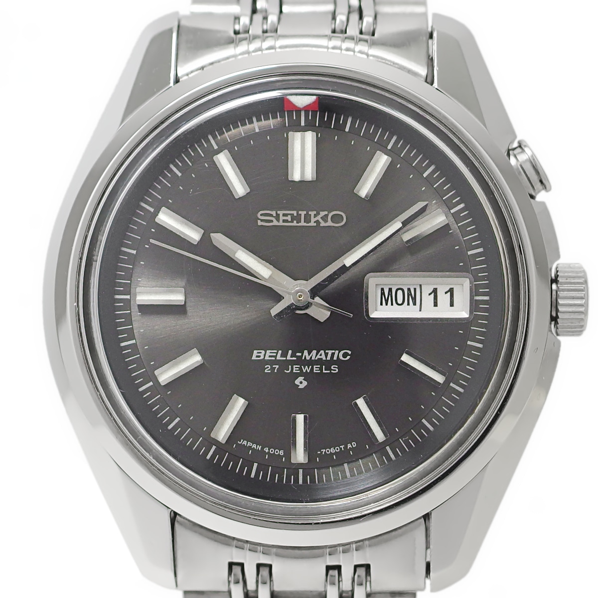 セイコー ベルマチック デイデイト 4006-7012 純正ブレス 自動巻 OH済
