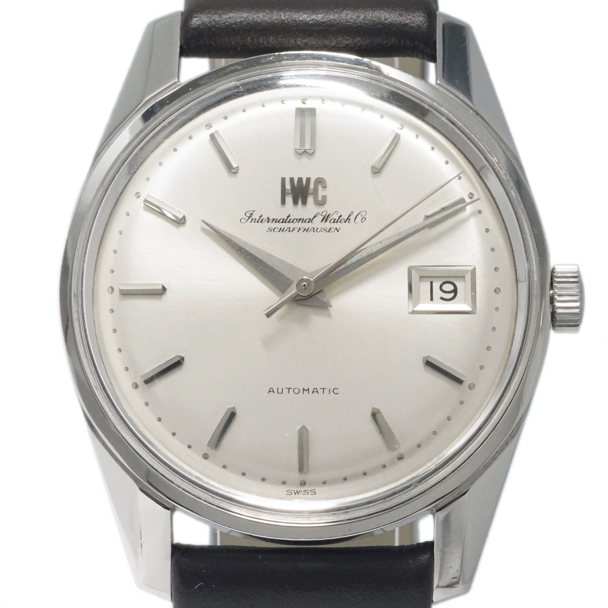 IWC Ref.820AD スクリューバック 魚リューズ Cal.8541B 自動巻 OH済 1972年製