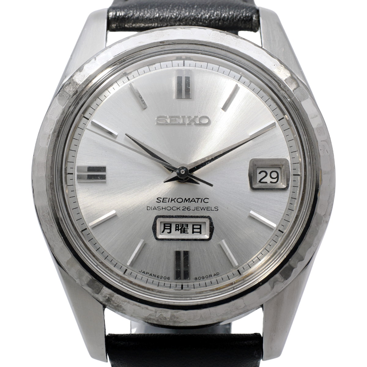 セイコーマチック ウィークデーター３５石自動巻き ＳＳ（美品）