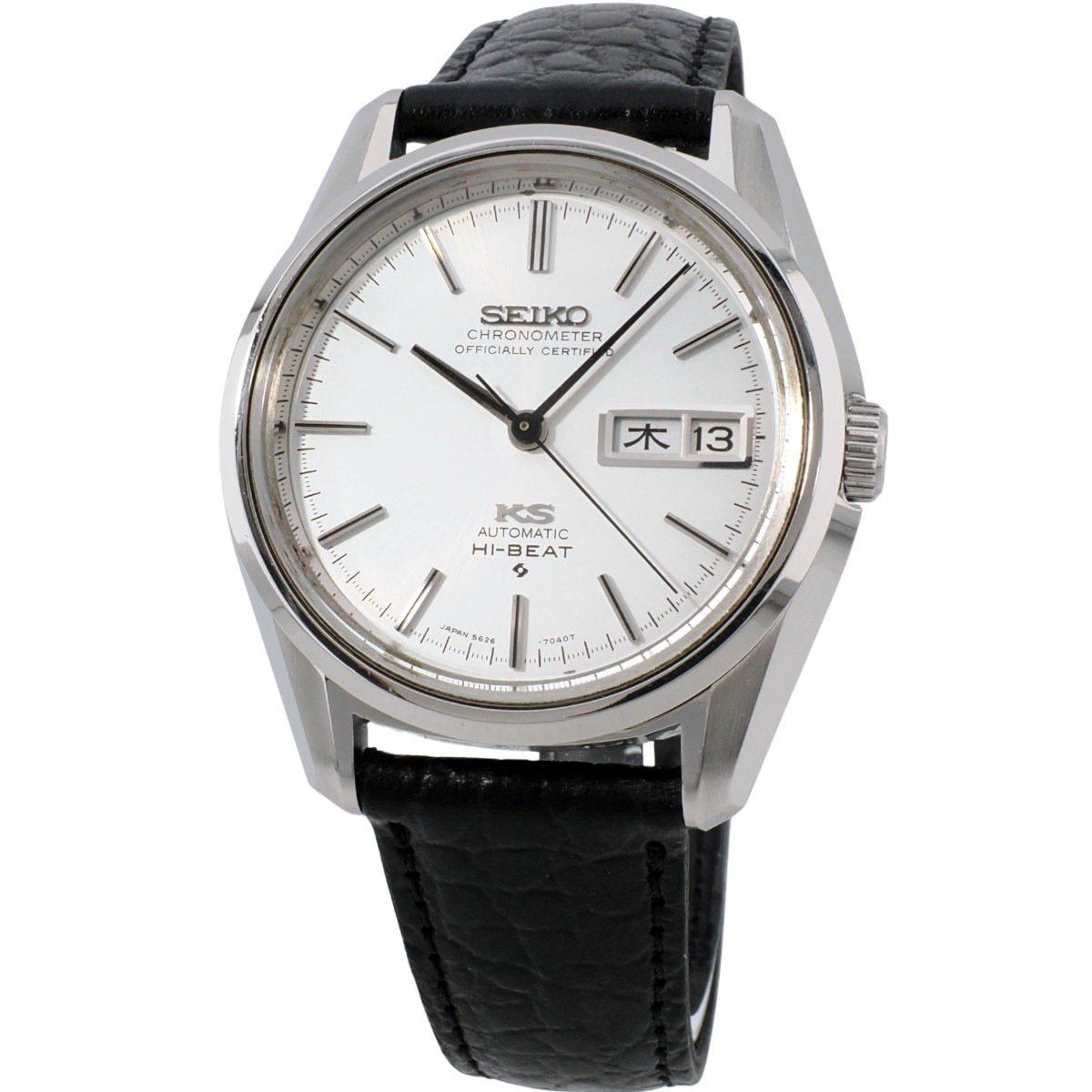 キングセイコー クロノメーター 5626-7040 ワンピースケース 金メダリオン KS尾錠 自動巻 OH済 昭和44年/1969年製