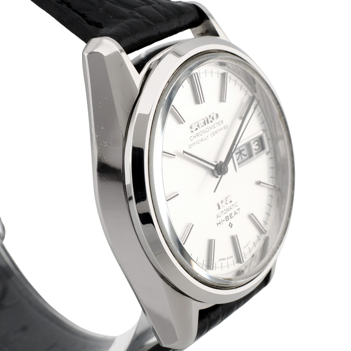 キングセイコー クロノメーター 5626-7040 ワンピースケース 金メダリオン KS尾錠 自動巻 OH済 昭和44年/1969年製