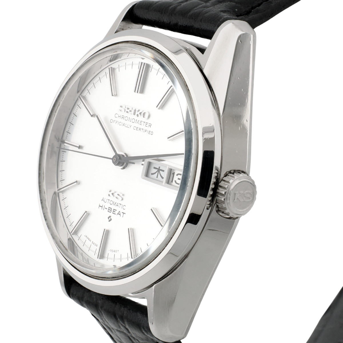 キングセイコー クロノメーター 5626-7040 ワンピースケース 金メダリオン KS尾錠 自動巻 OH済 昭和44年/1969年製