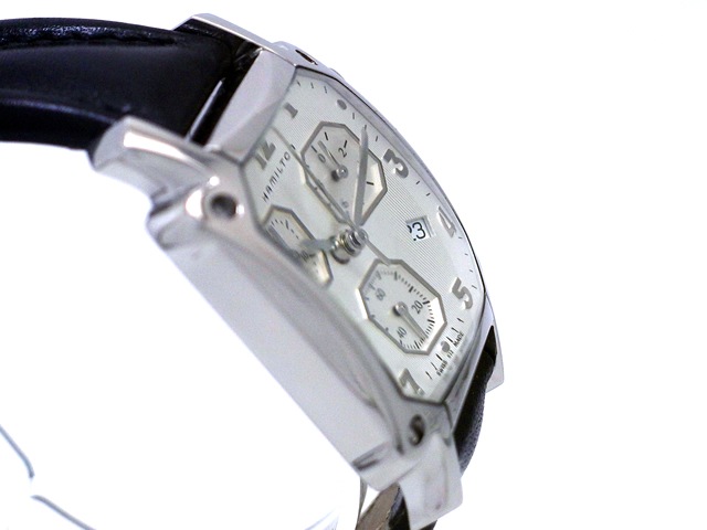 ハミルトン ロイド クロノグラフ H19412753 クオーツ USED