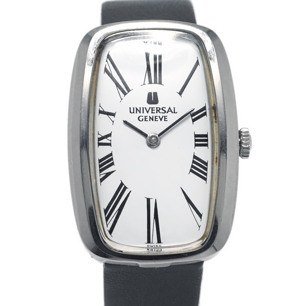 ユニバーサルジュネーブ Ref.842117 トノー型ケース 純正尾錠 Cal.42 17石 手巻 OH済 1970年頃