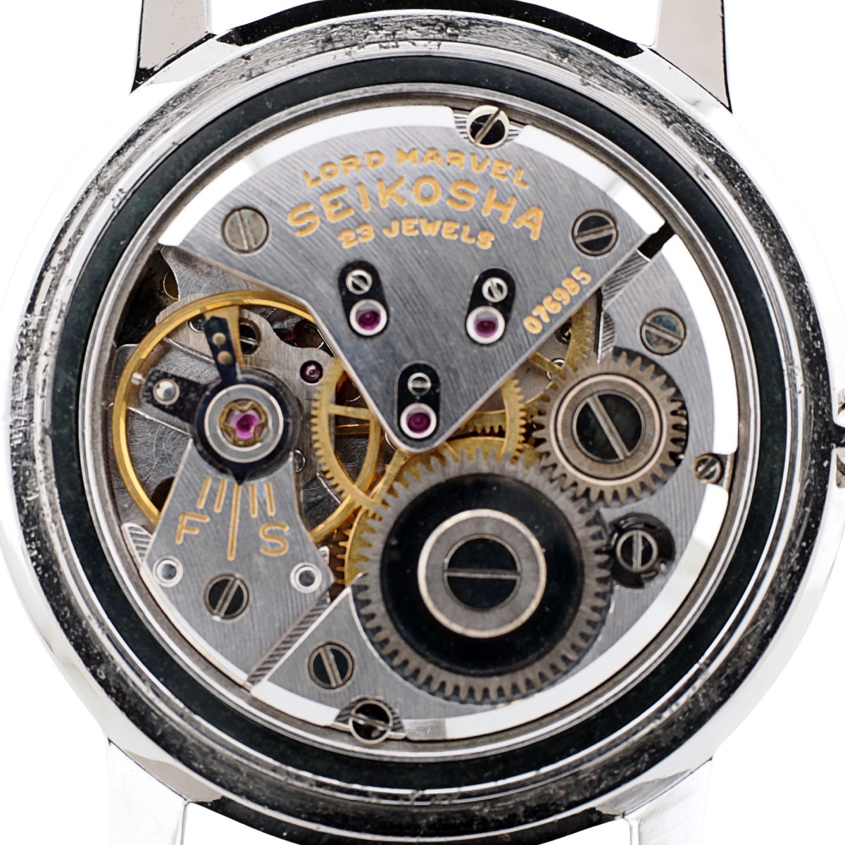 セイコー ロードマーベル 15027EG ステンレス製 23石 手巻 OH済 昭和38年/1963年製 Seiko