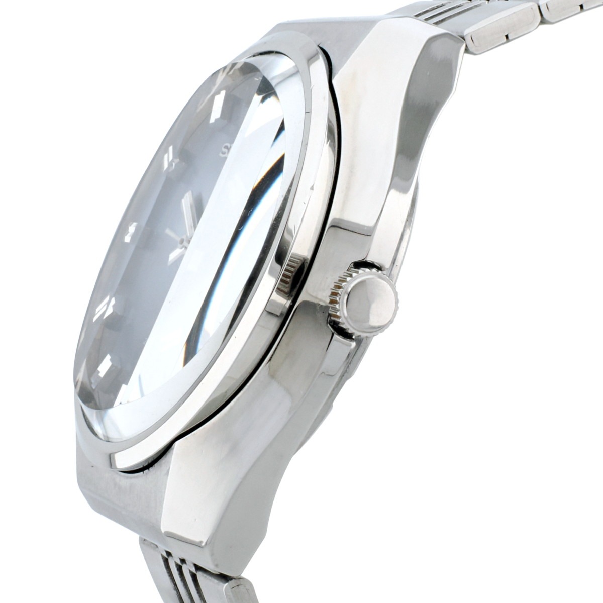 セイコー ロードマチック 5606-8061 カットガラス スクリューバック 純正ブレスレット 自動巻 OH済 昭和50年/1975年製