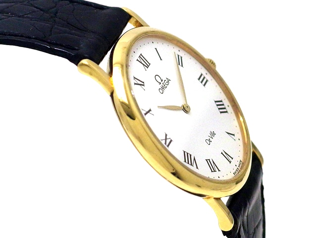 【OMEGA】 デ・ヴィル クォーツ腕時計　オーバーホール済 オメガデビルOMEGA DEVILE クォーツオーバーホール済み