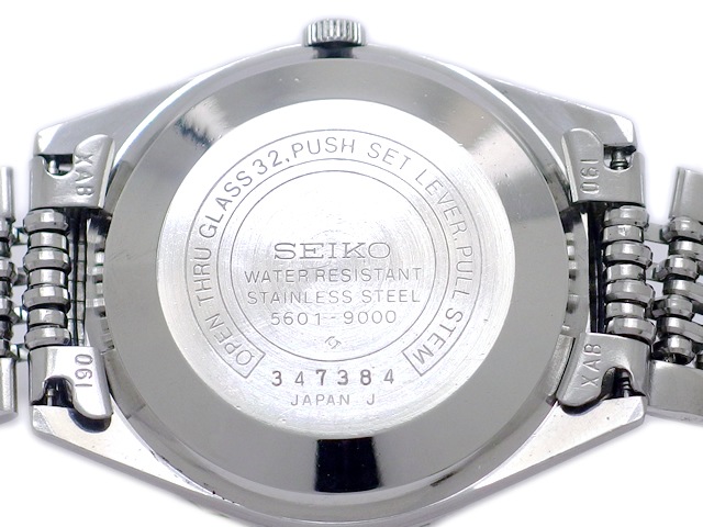 セイコー ロードマチック 5601-9000 自動巻 純正ブレスレット OH済