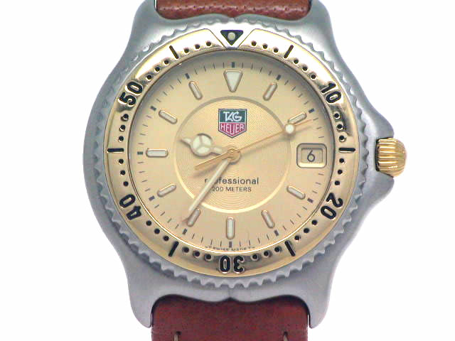 タグホイヤー S/el レザー WI1151.FC6006 クオーツ USED