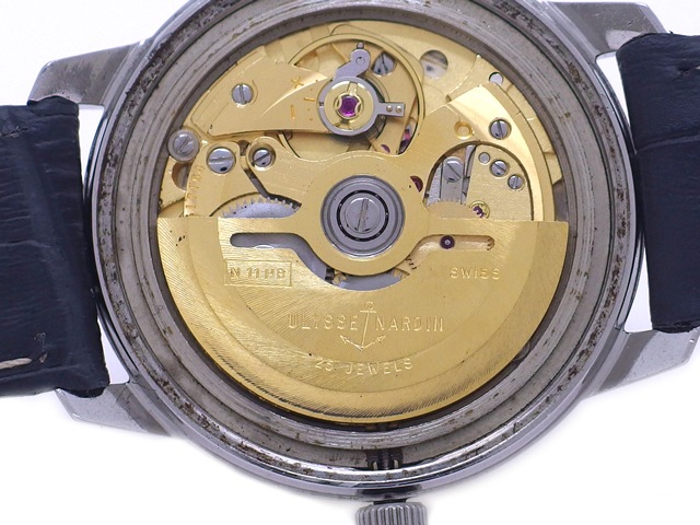 ユリスナルダン 10926-1 Cal.N11HB 自動巻 OH済 1960年代 Ulysse