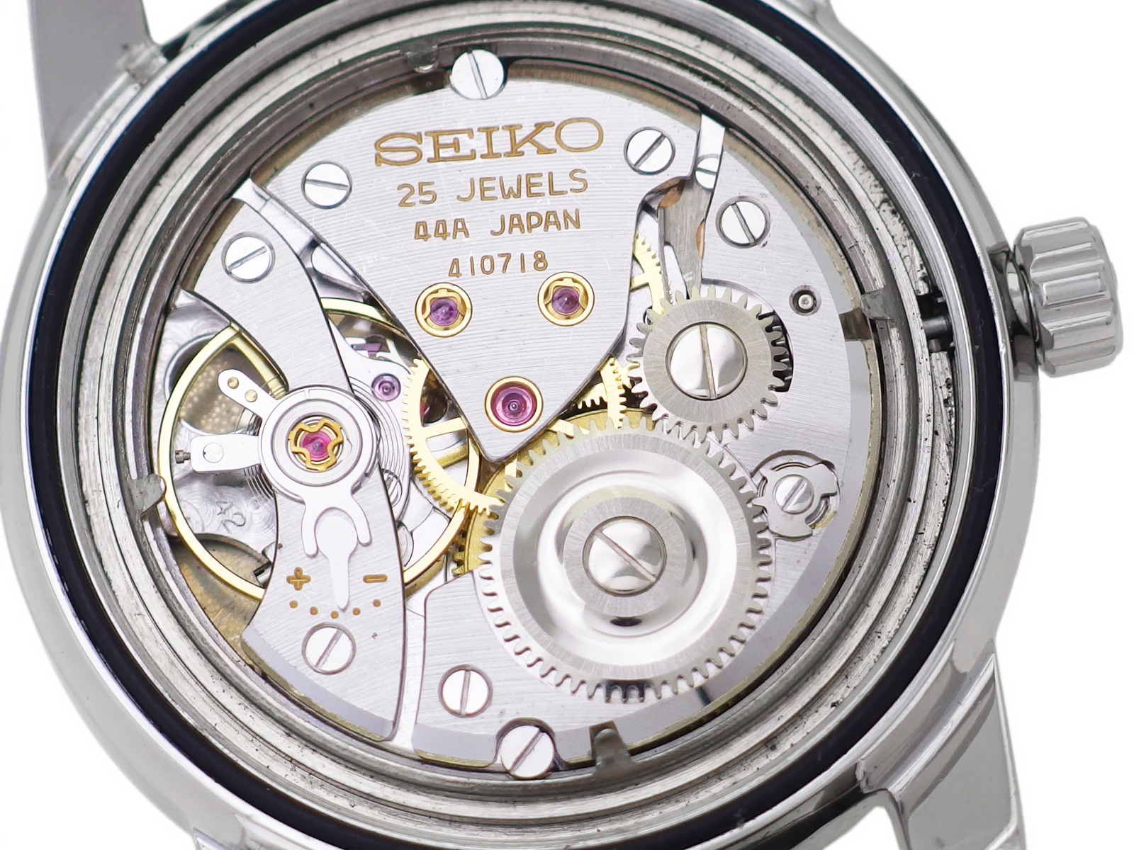 キングセイコー セカンドモデル 後期型 44-9990 25石 手巻 OH済 キングセイコー セカンドモデル 44-9990 後期型 Cal.44A 25石 手巻 OH済