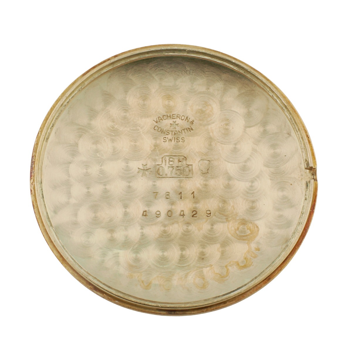 バセロンコンスタンチン 18金無垢 K18YG Ref.7811 34014 箱・保証書付き Cal.1014 手巻 OH済 1976年購入品