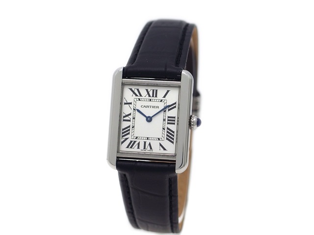 カルティエ タンクソロ SM レディース W1018255 クォーツ USED