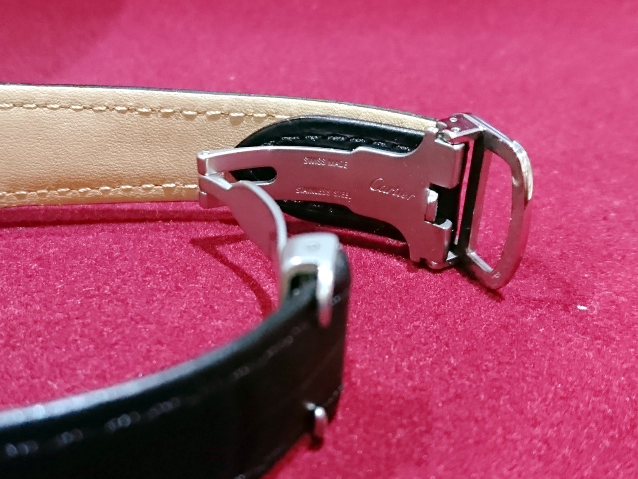 カルティエ タンクソロ SM レディース W1018255 クォーツ USED