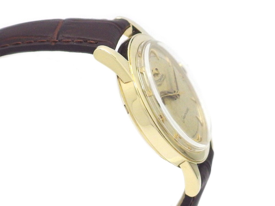 オメガ シーマスター 14K GX6546 Cal.500 自動巻 OH済 1955年頃 OMEGA オメガ シーマスター 14K GX6546 Cal.500 自動巻 OH済 1955年頃 OMEGA