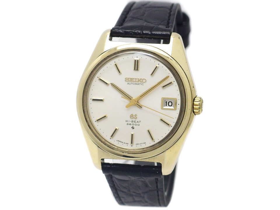 グランドセイコー 6145-8000 ハイビート36000 CAP GOLD 自動巻 OH済