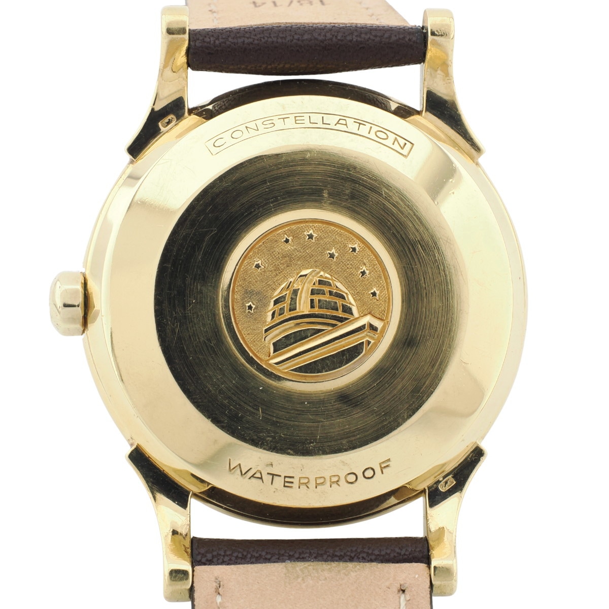 オメガ コンステレーション 18金無垢 12角 ハートインデックス 2852/2853 S.C Cal.505 自動巻 OH済 1956年製 Omega