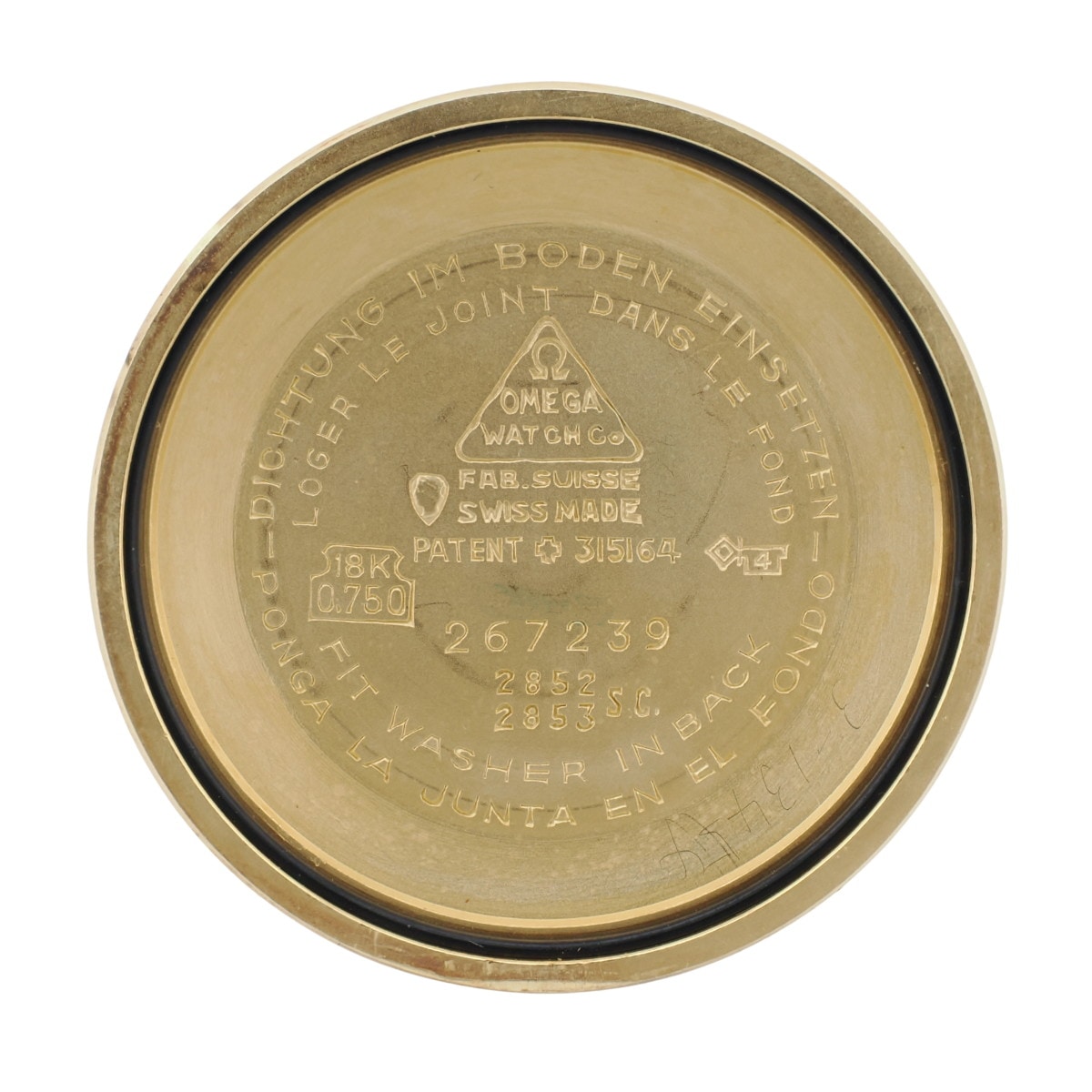 オメガ コンステレーション 18金無垢 12角 ハートインデックス 2852/2853 S.C Cal.505 自動巻 OH済 1956年製 Omega