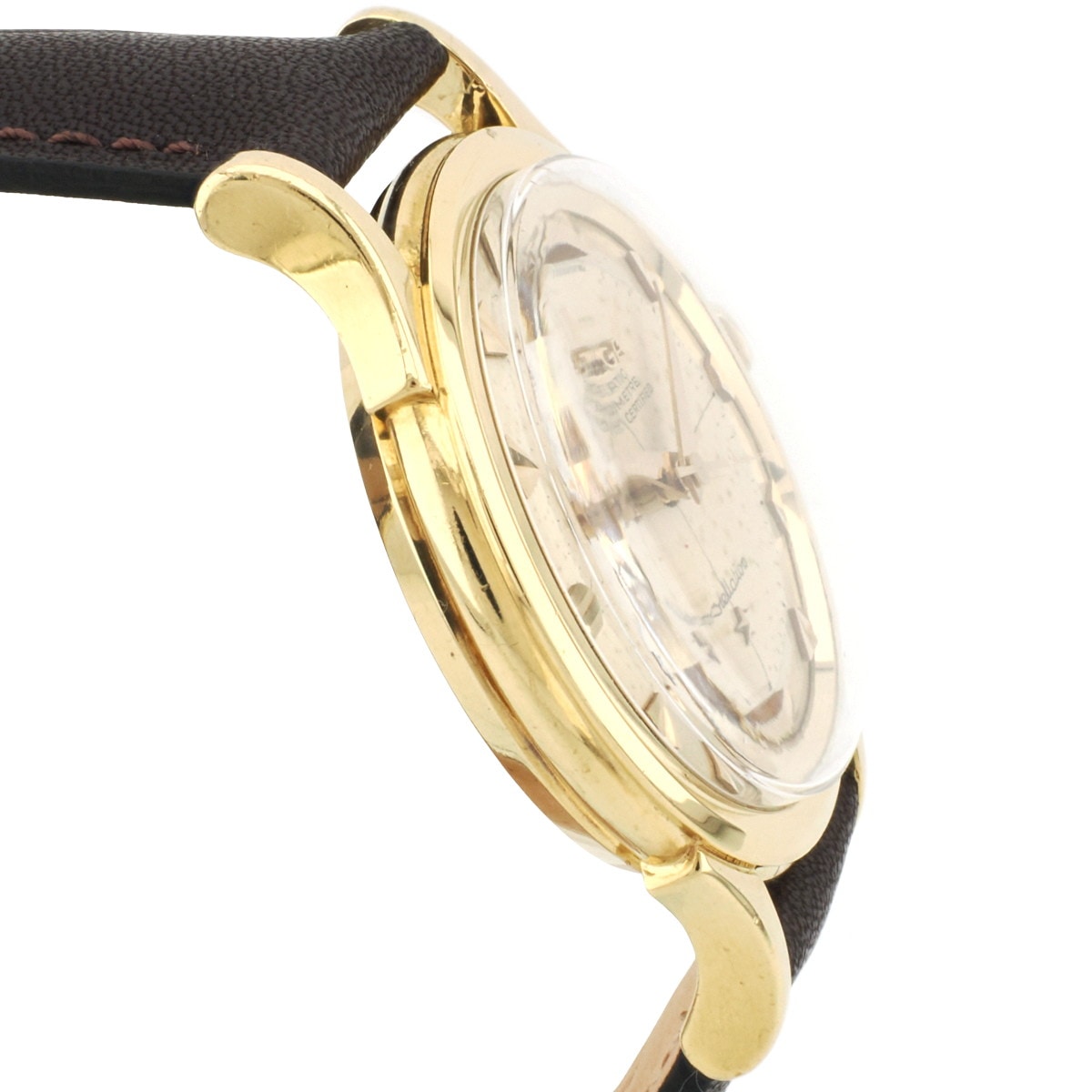 オメガ コンステレーション 18金無垢 12角 ハートインデックス 2852/2853 S.C Cal.505 自動巻 OH済 1956年製 Omega