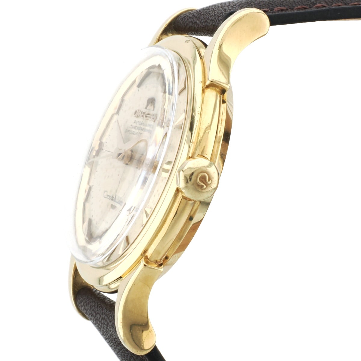 オメガ コンステレーション 18金無垢 12角 ハートインデックス 2852/2853 S.C Cal.505 自動巻 OH済 1956年製 Omega