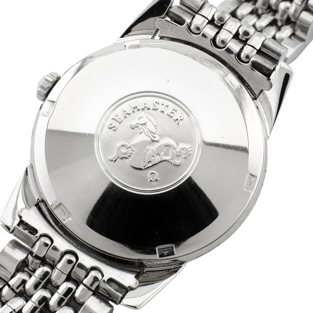 オメガ シーマスター 166.009 クロスライン 純正ブレスレット Cal.562 自動巻 OH済 1963年製