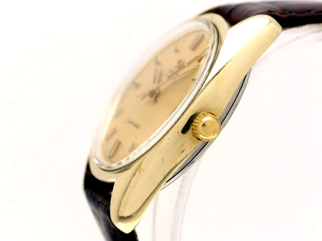 オメガ シーマスター 金張り 166.067 Cal.565 自動巻 OH済 1970年代 OMEGA