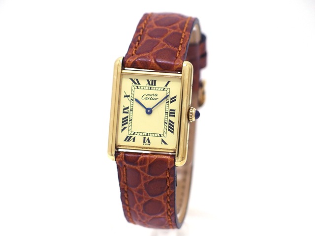 カルティエ マストタンク LM ヴェルメイユ Ref.590005 クォーツ USED