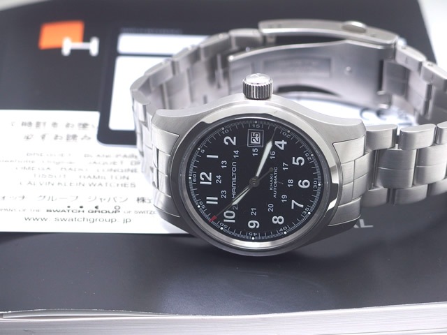 ハミルトン カーキ フィールド オート H70455133 自動巻 USED