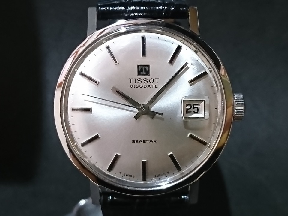 ティソ VISODATE（ヴィソデイト） SEASTAR Cal.782-1 手巻 OH済 1969年製　TISSOT