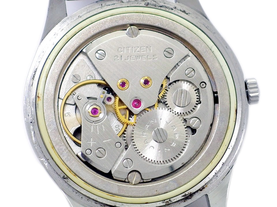 シチズン ホーマー 国鉄時計 21石 手巻 OH済 昭和47年製 Citizen