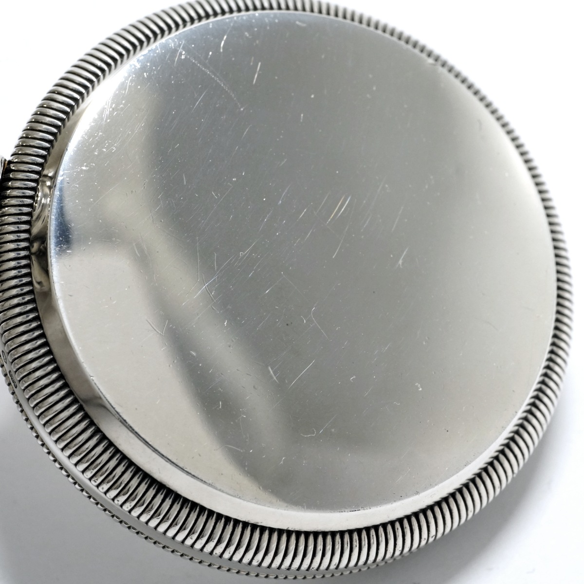 アエロ 懐中時計 55655 ハンターケース シルバー925 ETA6498-1 17石 手巻 OH済 USED