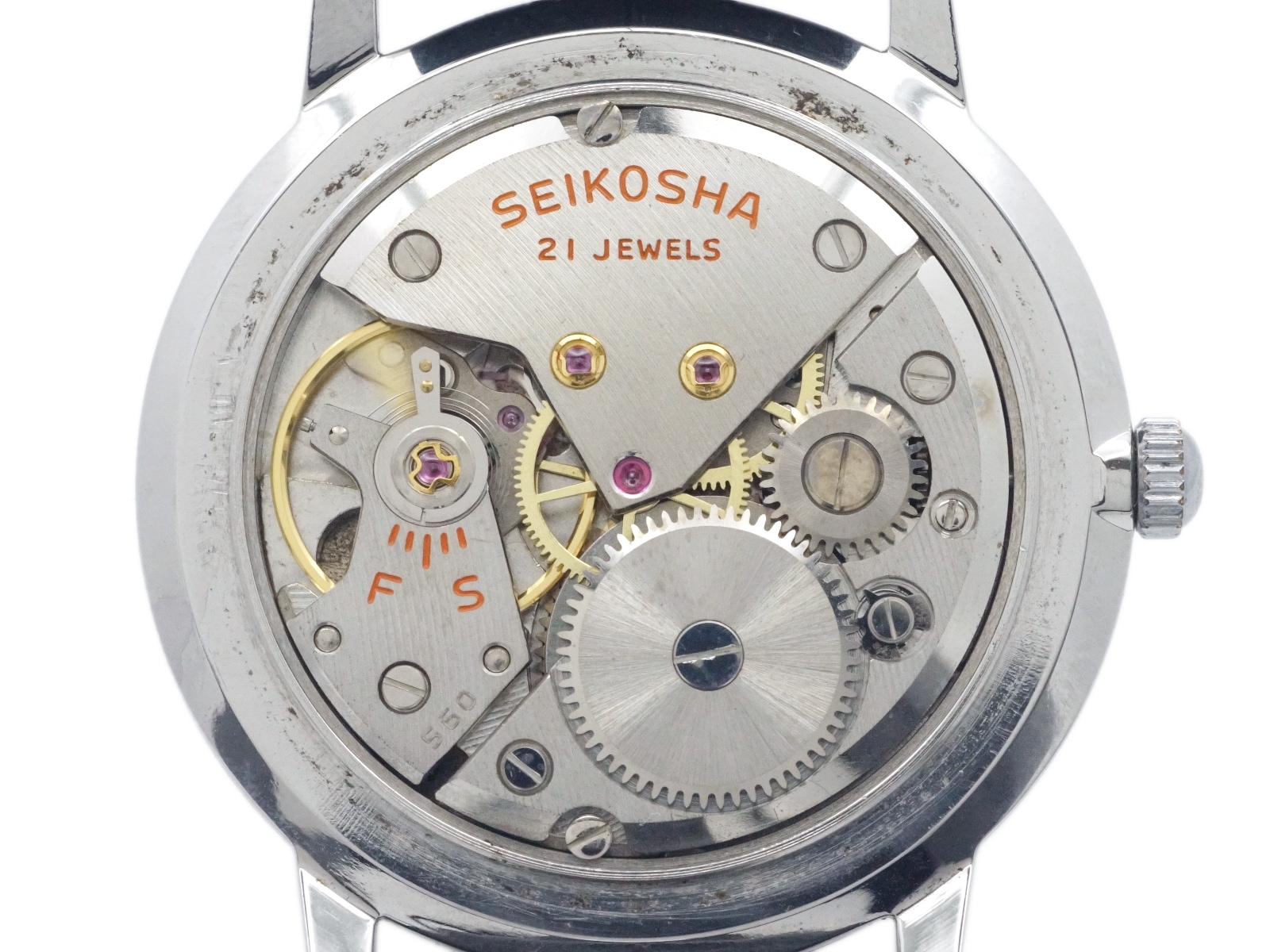 セイコー クラウン J15003E Cal.560 21石 手巻 OH済 昭和39年/1964年製 Seiko