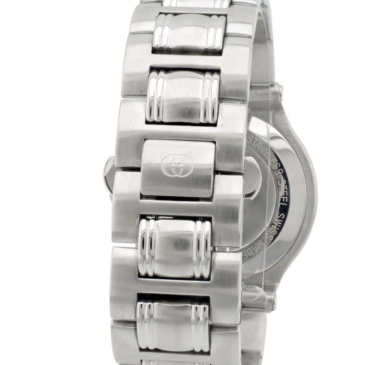 GUCCI グッチ 9040M グレー文字盤 クォーツ コンビ メンズ 腕時計 グッチ 9040M メンズ クオーツ SS USED Gucci