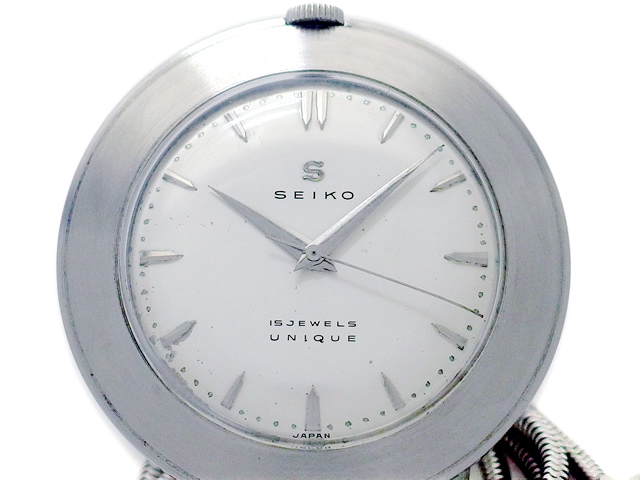 セイコー ユニーク 14050U 15石 手巻 ポケットウォッチ OH済 1950年代