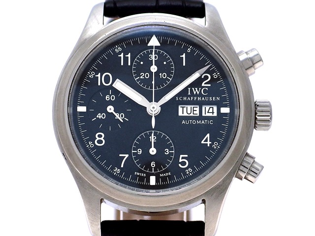 IWC フリーガー クロノグラフ 3706-003 25石自動巻 OH済 USED