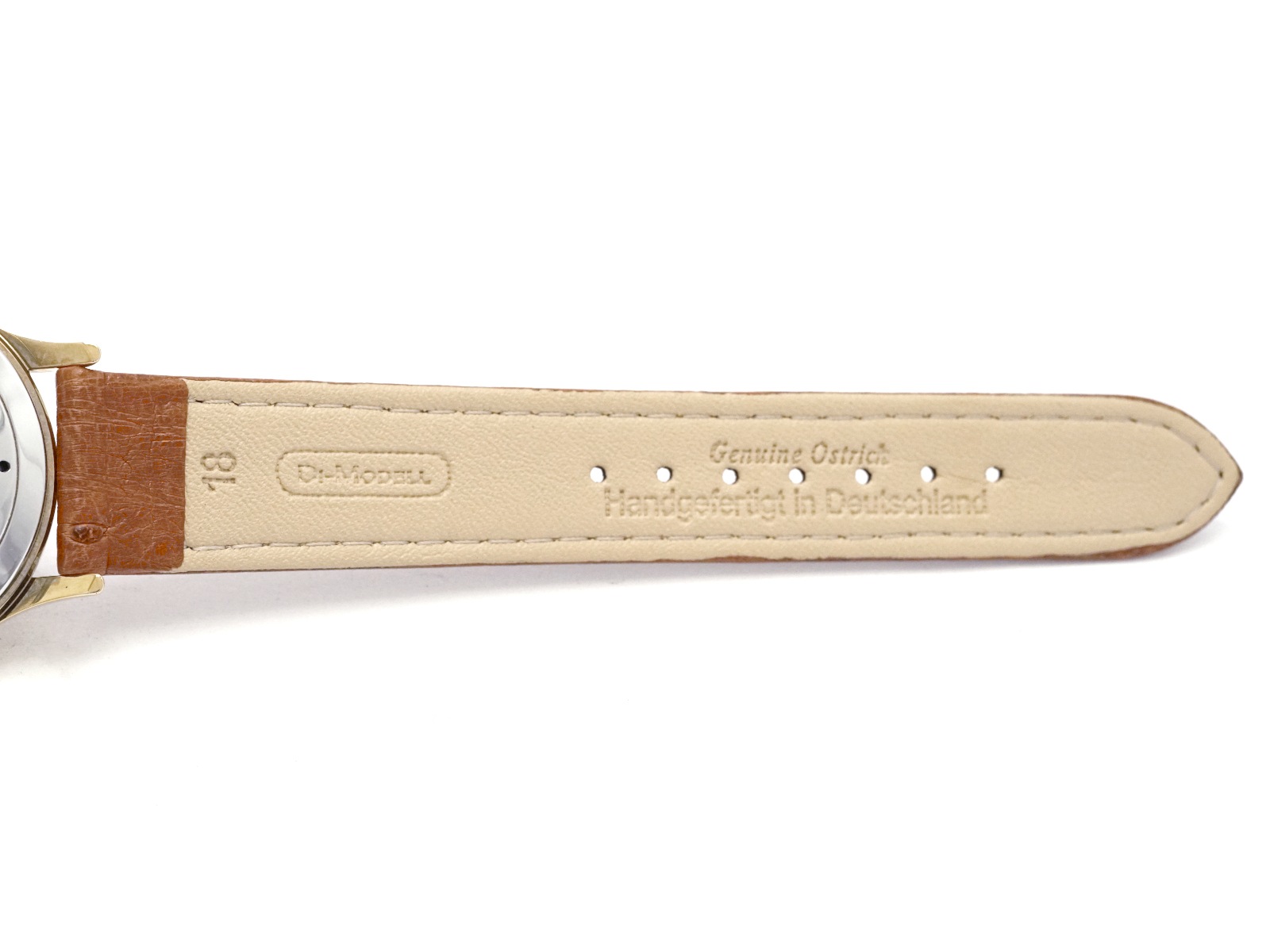 レビュートーメン クリケット 7922001 金メッキ アラーム機能付き Cal.AS1930 17石 手巻 OH済 USED