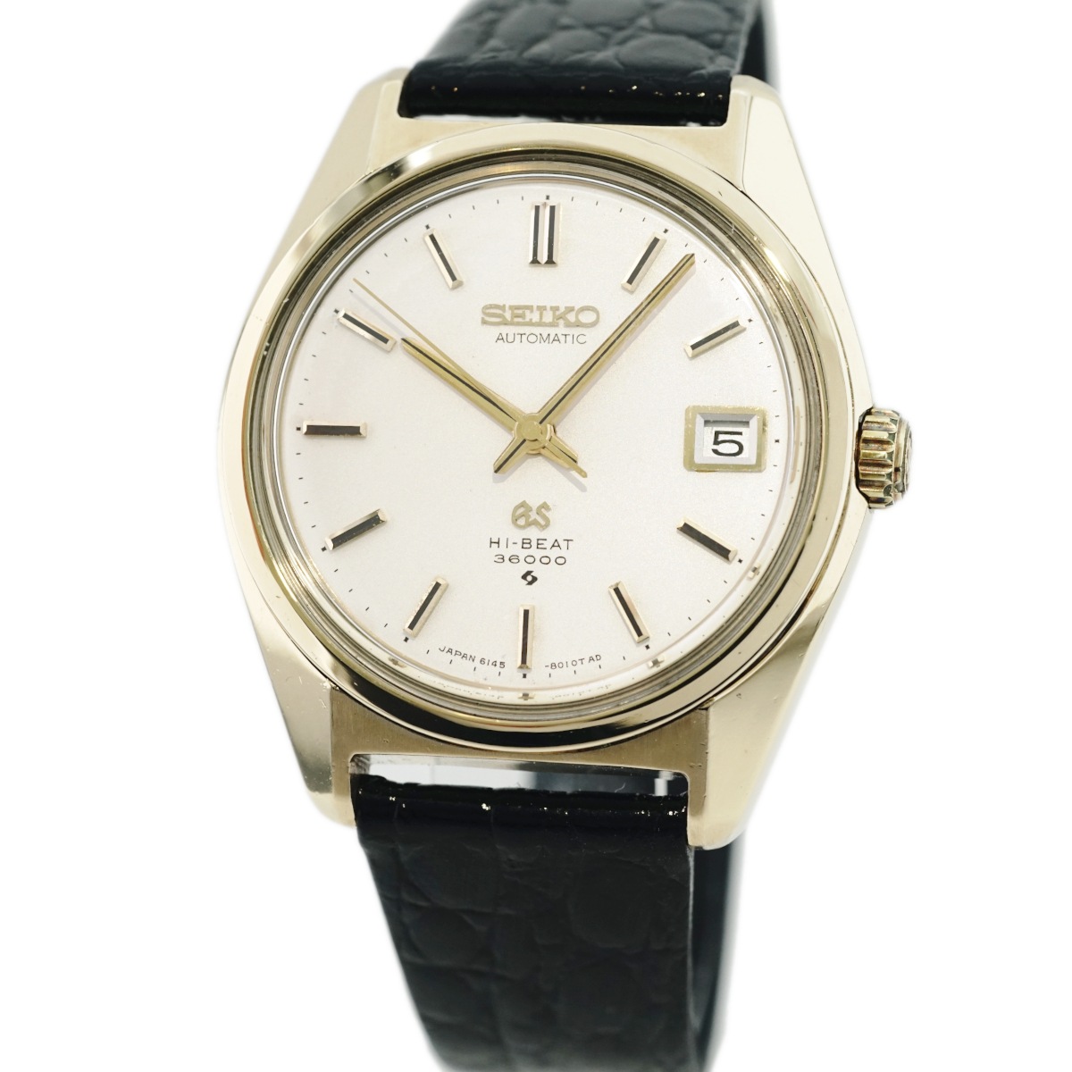 グランドセイコー 6145-8000 後期型 キャップゴールド 10振動 自動巻 OH済 昭和44年/1969年製 GrandSeiko