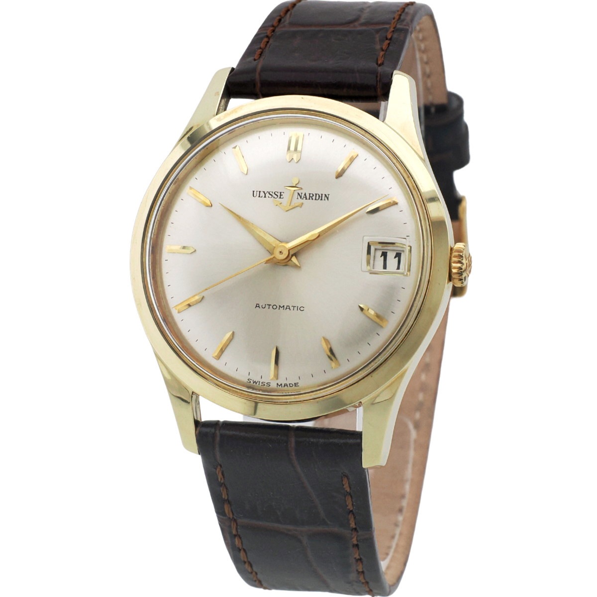 ユリスナルダン 10904-1 キャップゴールド Cal.N74 自動巻 OH済 1960年代 Ulysse Nardin