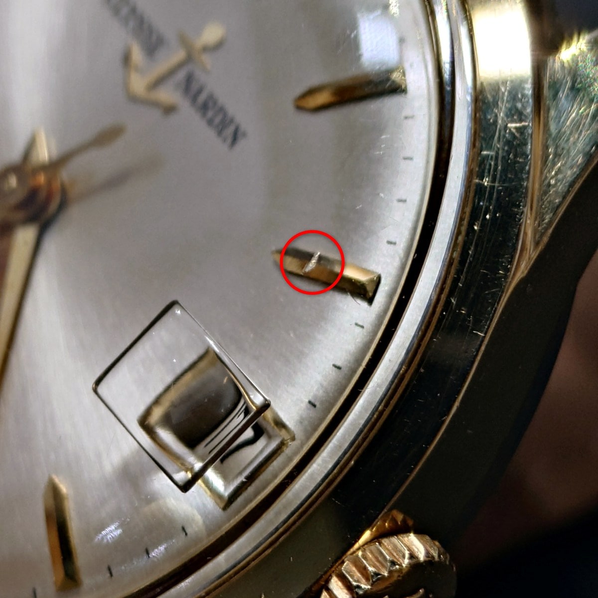 ユリスナルダン 10904-1 キャップゴールド Cal.N74 自動巻 OH済 1960年代 Ulysse Nardin