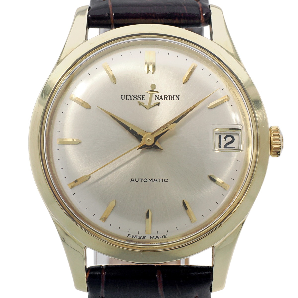 ユリスナルダン 10904-1 キャップゴールド Cal.N74 自動巻 OH済 1960年代 Ulysse Nardin