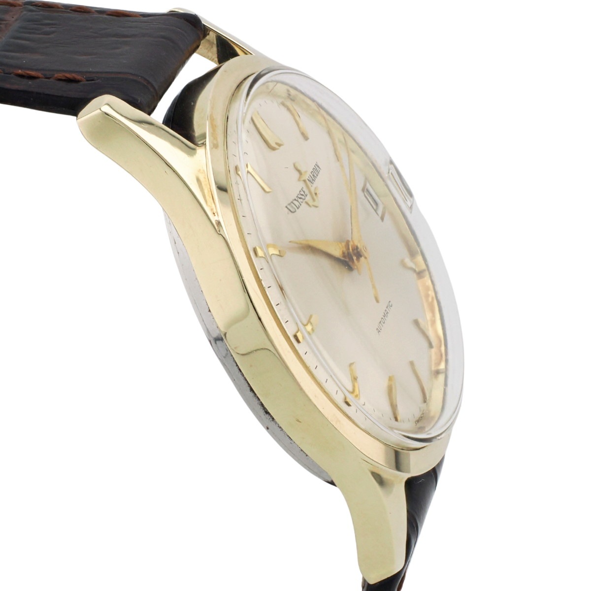 ユリスナルダン 10904-1 キャップゴールド Cal.N74 自動巻 OH済 1960年代 Ulysse Nardin