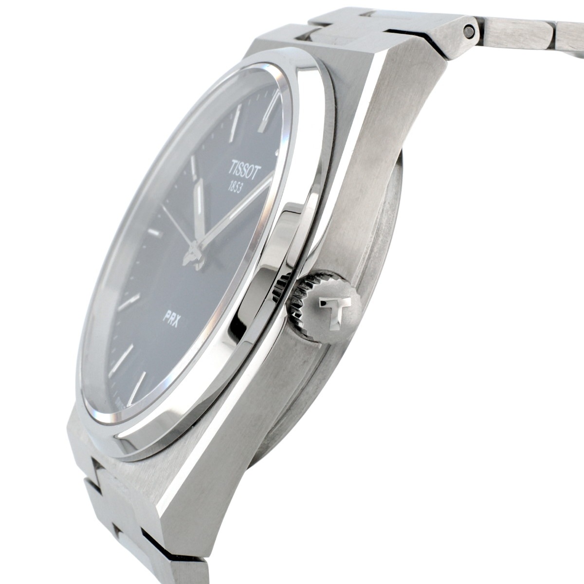 ティソ PRX 40mm ブルー文字盤 (T137.410.11.041.00) クォーツ 2021年購入品 USED